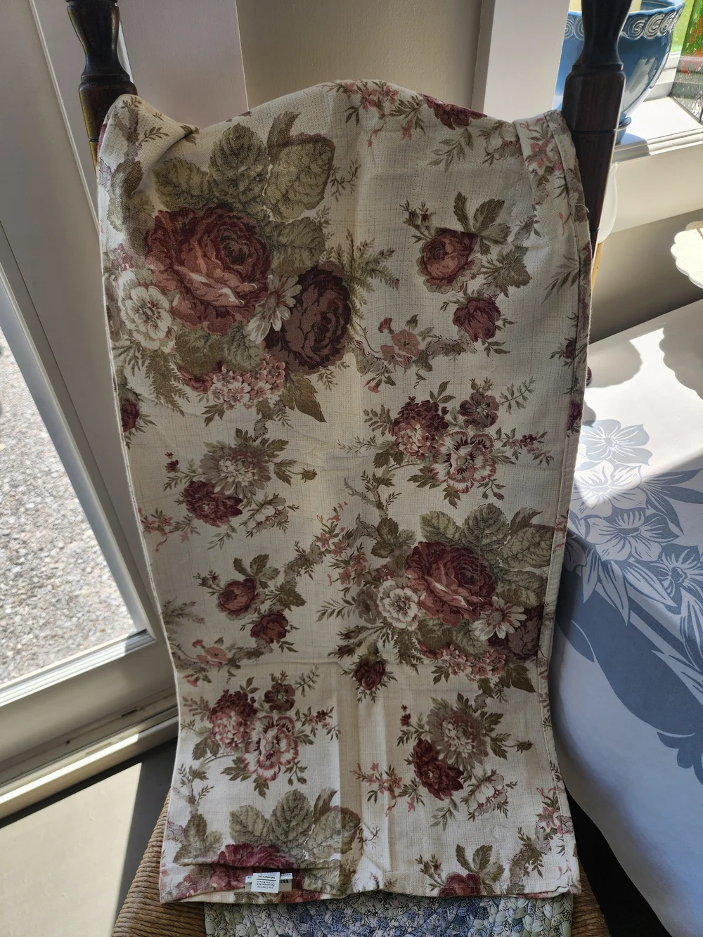 Waverly Norfolk Rose Valances (3) PLS READ DESCRIPTION FOR PRICING